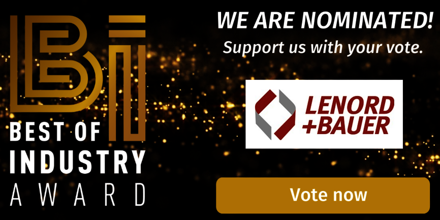 Nominierung Best of Industry Award 2025 Nominierung Best of Industry Award 2025