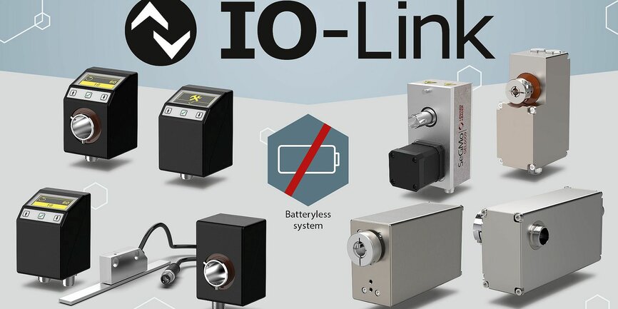 Batterieloses SeGMo-System mit IO-Link Batterieloses SeGMo-System mit IO-Link